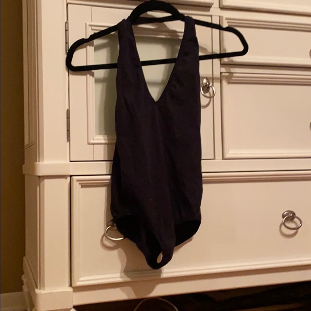 American Apparel V-Neck Bodysuit